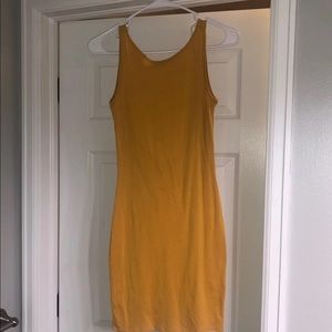 Yellow Mini dress